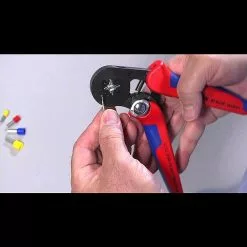 BAUHAUS Knipex Crimpzange Für Aderendhülsen Brüniert, Seiteneinführung -Angebote Fliesen Verkäufe 12 7371