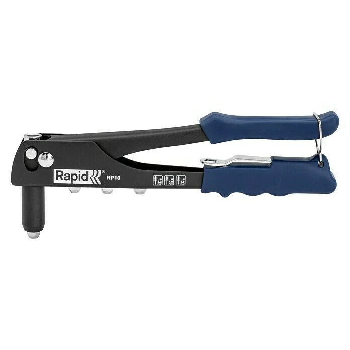 BAUHAUS Rapid Blindnietzangen-Set RP10 Geeignet Für: Aluminiumnieten (Ø 3,2 Mm, Ø 4 Mm, Ø 4,8 Mm) 2 BAUHAUS Rapid Blindnietzangen-Set RP10 Geeignet Für: Aluminiumnieten (Ø 3,2 Mm, Ø 4 Mm, Ø 4,8 Mm) – Bild 2
