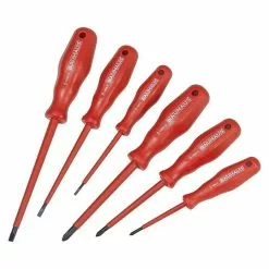 BAUHAUS Schraubendreher-Set Geeignet Für: Schlitz Und Kreuzschlitz PH, 6 -tlg.