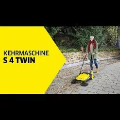 BAUHAUS Kärcher Handkehrmaschine S 4 Twin Flächenleistung: 2.400 M²/h, Arbeitsbreite: 680 Mm, 20 L -Angebote Fliesen Verkäufe 12 7598