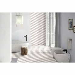 BAUHAUS Feinsteinzeugfliese Hexagon Porto Capri Rose 22 X 25 Cm, Weiß/Rosa, Matt -Angebote Fliesen Verkäufe 12 769