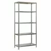 BAUHAUS Simonrack Simonclassic Metallregal Advantage Plus L X B X H: 40 X 100 X 200 Cm, Traglast: 75 Kg/Boden, Anzahl Böden: 5 Stk., Schrauben, Silber