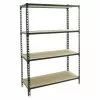 BAUHAUS Simonrack Maderclick Metallregal Mega Plus L X B X H: 50 X 120 X 150 Cm, Traglast: 150 Kg/Boden, Anzahl Böden: 4 Stk., Stecken, Anthrazitgrau