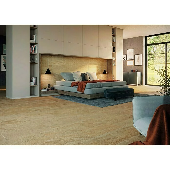 BAUHAUS Atlas Concorde Solution Earth Stone Feinsteinzeugfliese Regent Gold 30 X 60 Cm, Gold, Matt 2 BAUHAUS Atlas Concorde Solution Earth Stone Feinsteinzeugfliese Regent Gold 30 X 60 Cm, Gold, Matt – Bild 2