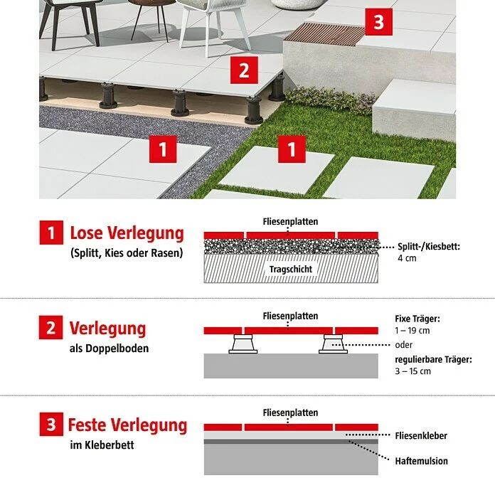 BAUHAUS Atlas Concorde Solution Terrassenfliese Regent Silver 45 X 90 X 2 Cm, Silbergrau, Matt 4 BAUHAUS Atlas Concorde Solution Terrassenfliese Regent Silver 45 X 90 X 2 Cm, Silbergrau, Matt – Bild 4
