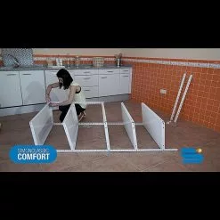 BAUHAUS Simonrack Comfort Metallregal L X B X H: 30 X 100 X 200 Cm, Traglast: 100 Kg/Boden, Anzahl Böden: 5 Stk., Schrauben, Weiß -Angebote Fliesen Verkäufe 12 7852