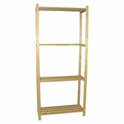 BAUHAUS Regalux Holzregal Höhe: 170 Cm, Anzahl Böden: 4