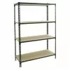 BAUHAUS Simonrack Maderclick Metallregal L X B X H: 40 X 90 X 150 Cm, Traglast: 150 Kg/Boden, Anzahl Böden: 4, Stecken, Anthrazitgrau
