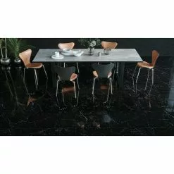 BAUHAUS Feinsteinzeugfliese Sombra 60 X 60 Cm, Schwarz, Glänzend -Angebote Fliesen Verkäufe 12 798