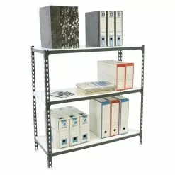 BAUHAUS Simonrack Simonclick Metallregal L X B X H: 40 X 90 X 100 Cm, Traglast: 180 Kg/Boden, Anzahl Böden: 3 Stk., Stecken, Anthrazit/Weiß -Angebote Fliesen Verkäufe 12 8040