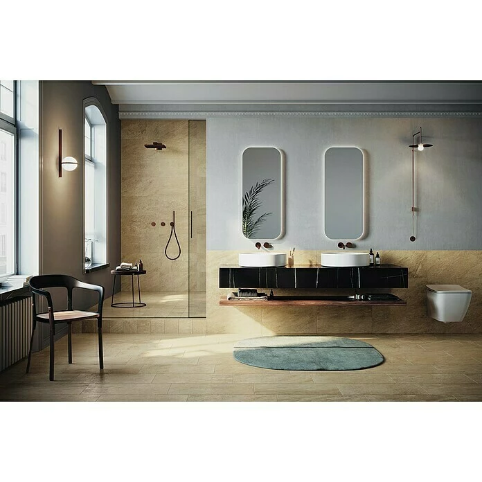 BAUHAUS Atlas Concorde Solution Earth Stone Feinsteinzeugfliese Regent Gold 30 X 60 Cm, Gold, Matt 5 BAUHAUS Atlas Concorde Solution Earth Stone Feinsteinzeugfliese Regent Gold 30 X 60 Cm, Gold, Matt – Bild 5