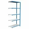 BAUHAUS Simonrack Simonoffice Aktenregal Anbauelement L X B X H: 40 X 90 X 210 Cm, Traglast: 200 Kg/Boden, Anzahl Böden: 5, Blau