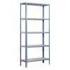 BAUHAUS Simonrack Homeclick Metallregal Mini L X B X H: 40 X 80 X 180 Cm, Traglast: 150 Kg/Boden, Anzahl Böden: 5 Stk., Lila