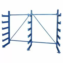 BAUHAUS Regalux Metall-Kragarmregal 63 X 270 X 200 Cm, Belastbarkeit: 200 Kg Pro Tragarm