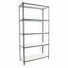 BAUHAUS Simonrack Simonclick Metallregal Super Plus L X B X H: 40 X 110 X 200 Cm, Traglast: 180 Kg/Boden, Anzahl Böden: 5 Stk., Stecken, Anthrazit/Weiß