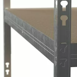 BAUHAUS Regalux Metall-Schwerlastregal L X B X H: 40 X 90 X 180 Cm, Traglast: 175 Kg/Boden, Anzahl Böden: 5 Stk., Stecken, Silber -Angebote Fliesen Verkäufe 12 8348