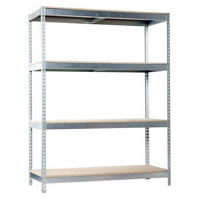 BAUHAUS Simonrack Simonforte Metall-Schwerlastregal L X B X H: 90 X 150 X 200 Cm, Traglast: 600 Kg/Boden, Anzahl Böden: 4, Silber 1 BAUHAUS Simonrack Simonforte Metall-Schwerlastregal L X B X H: 90 X 150 X 200 Cm, Traglast: 600 Kg/Boden, Anzahl Böden: 4, Silber
