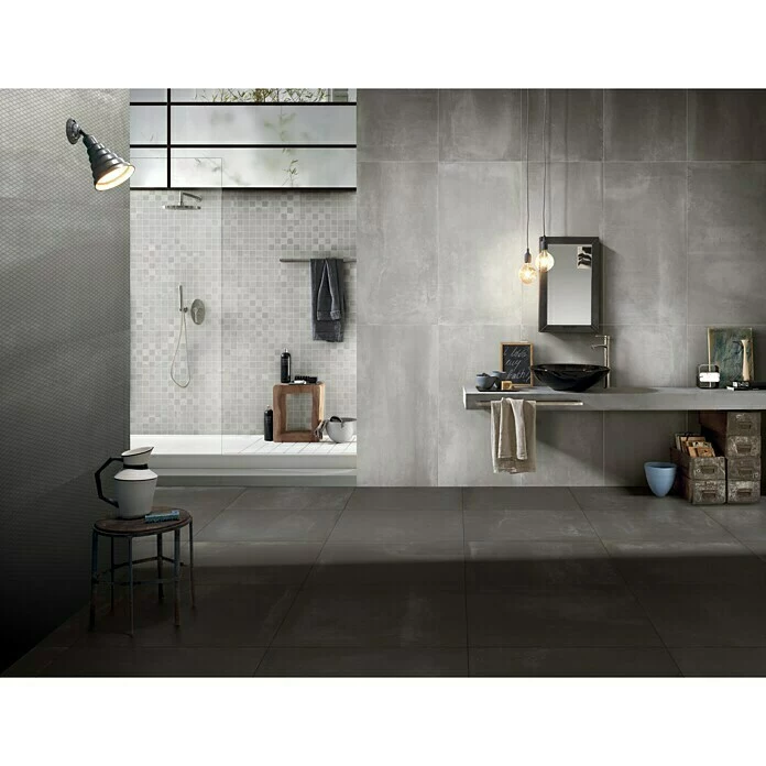 BAUHAUS Feinsteinzeugfliese Metallo Zinco 30 X 60 Cm, Grau, Matt 6 BAUHAUS Feinsteinzeugfliese Metallo Zinco 30 X 60 Cm, Grau, Matt – Bild 6