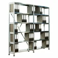 BAUHAUS Scholz Aktenregal Grundelement Länge: 850 Mm, Breite: 300 Mm, Höhe: 1.920 Mm, Traglast: 100 Kg/Boden, Anzahl Böden: 6 Stk. -Angebote Fliesen Verkäufe 12 8432