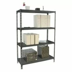 BAUHAUS Simonrack Simonclick Metallregal Mega L X B X H: 30 X 120 X 150 Cm, Traglast: 180 Kg/Boden, Anzahl Böden: 4 Stk., Stecken, Anthrazit -Angebote Fliesen Verkäufe 12 8618