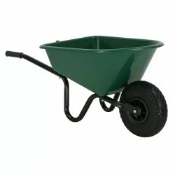 BAUHAUS Altrad Kinder-Schubkarre 20 L, Material Wanne: Polypropylen, Grün