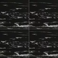 BAUHAUS Feinsteinzeugfliese Evolution Nero Apparo 60 X 60 Cm, Schwarz, Glänzend -Angebote Fliesen Verkäufe 12 956